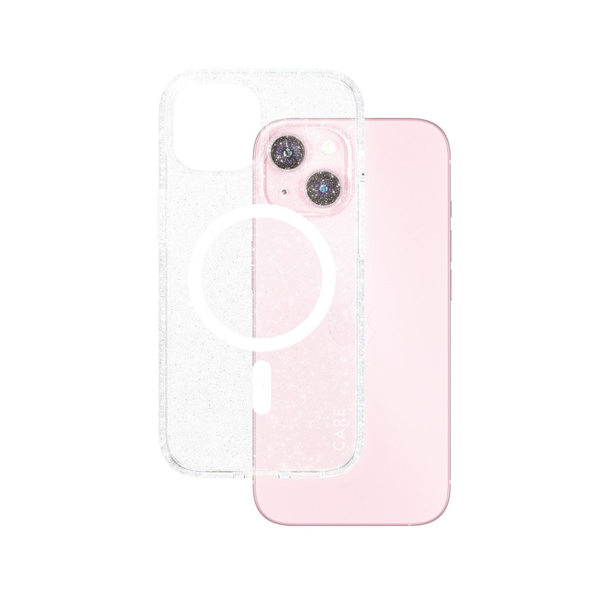 CARE by PanzerGlass® Urban Combat Case Star Lit w. White MagSafe iPhone 15